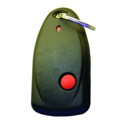 Sherlotronics 1 Button Key Ring Remote with code hopping